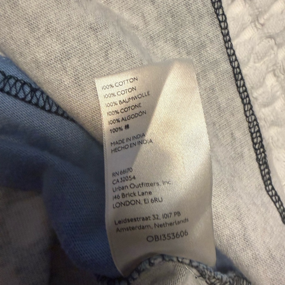 Free People We The Free Weekday Night Tee Patchwork Mixed PrintTop XL - Picture 11 of 12